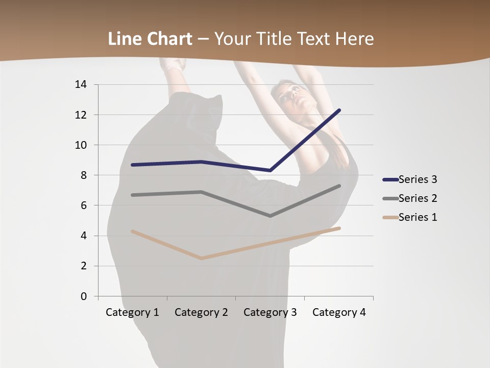 Color Woman Ballet PowerPoint Template