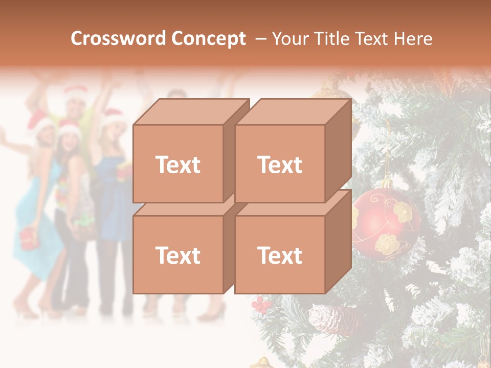 Tree Dance Smile PowerPoint Template