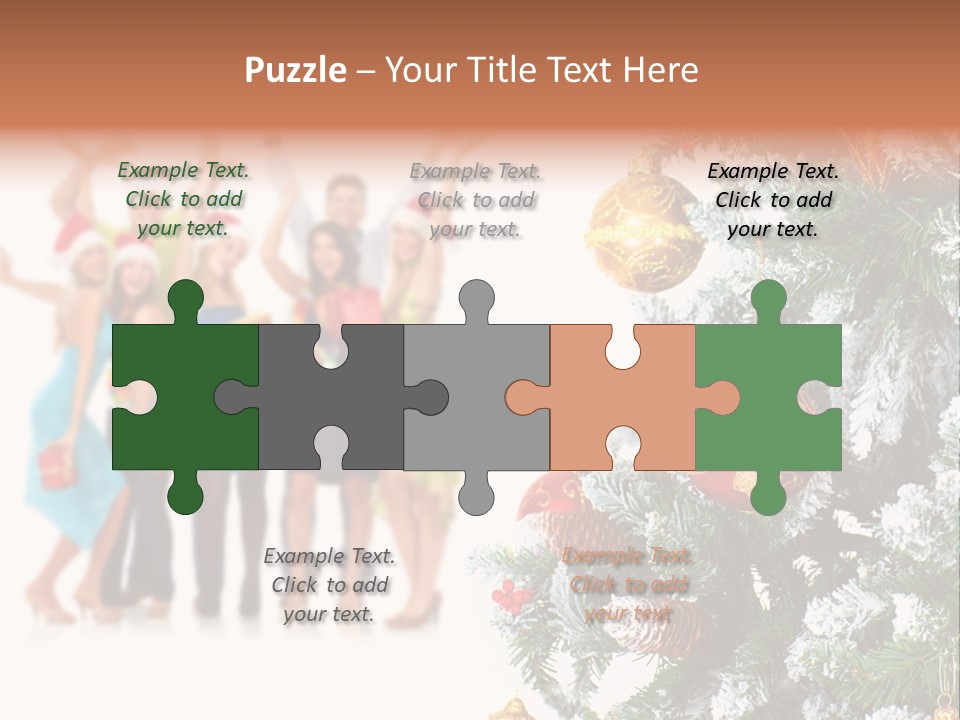 Tree Dance Smile PowerPoint Template