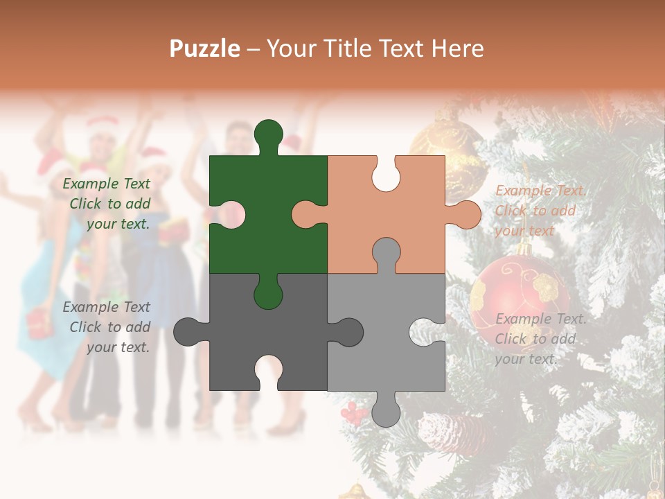 Tree Dance Smile PowerPoint Template