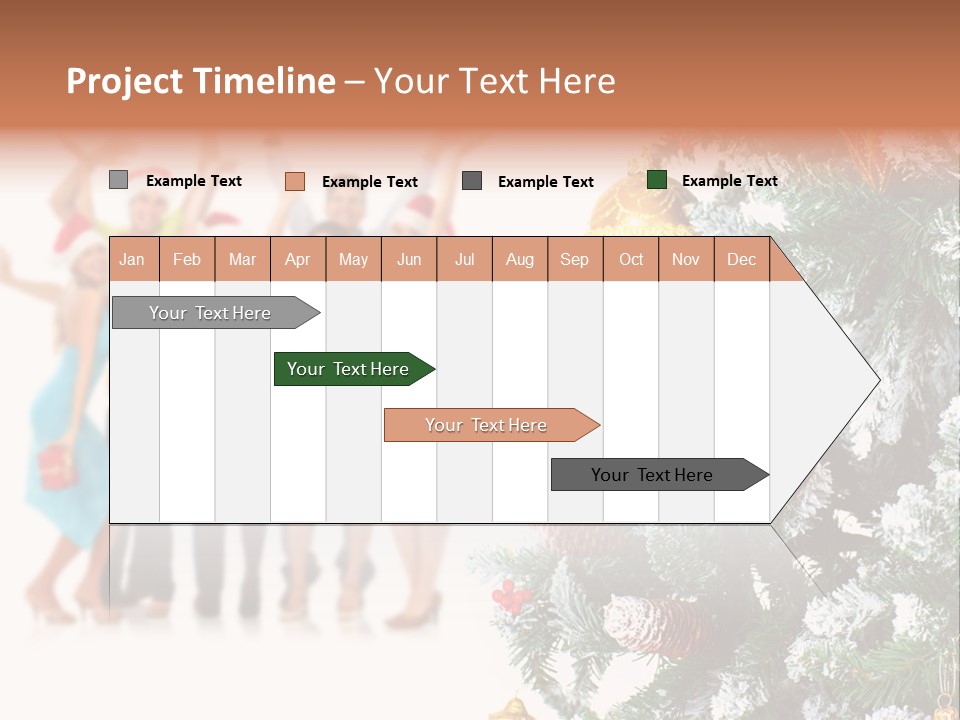Tree Dance Smile PowerPoint Template