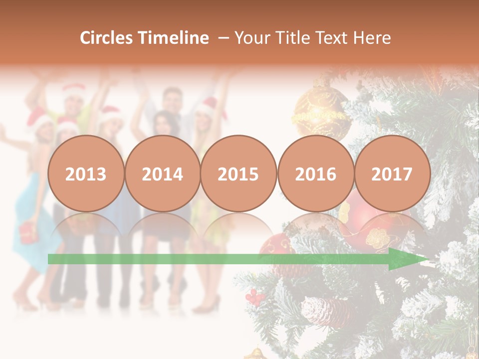 Tree Dance Smile PowerPoint Template