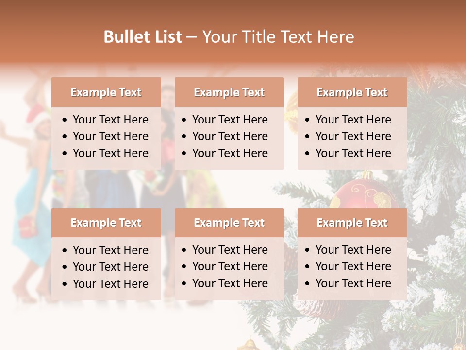 Tree Dance Smile PowerPoint Template