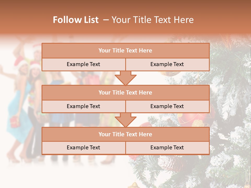 Tree Dance Smile PowerPoint Template