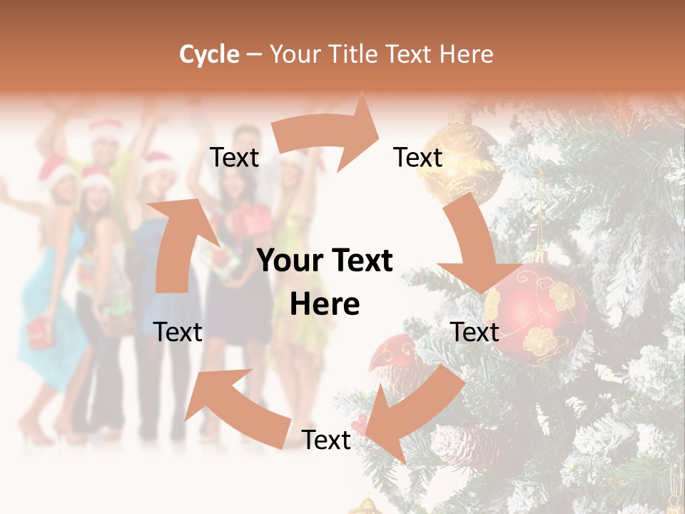 Tree Dance Smile PowerPoint Template