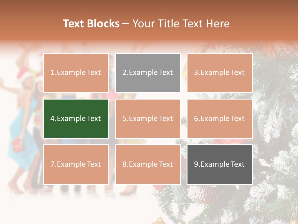 Tree Dance Smile PowerPoint Template