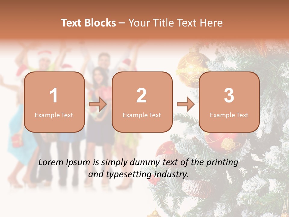 Tree Dance Smile PowerPoint Template
