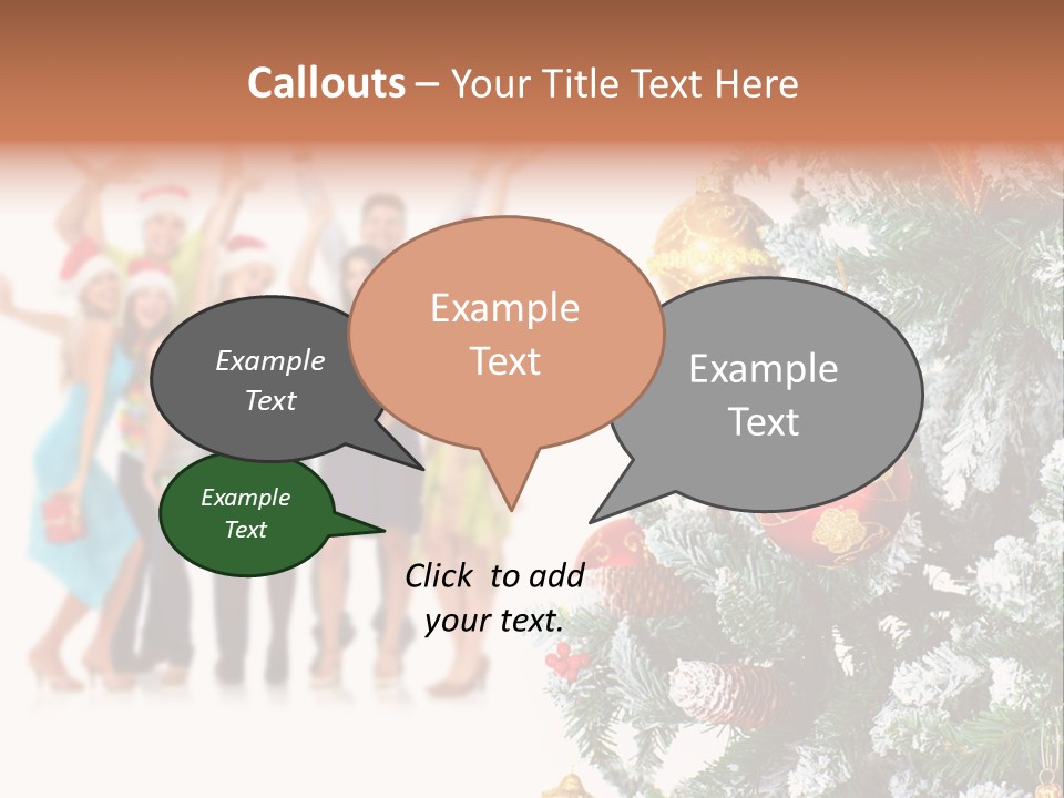 Tree Dance Smile PowerPoint Template