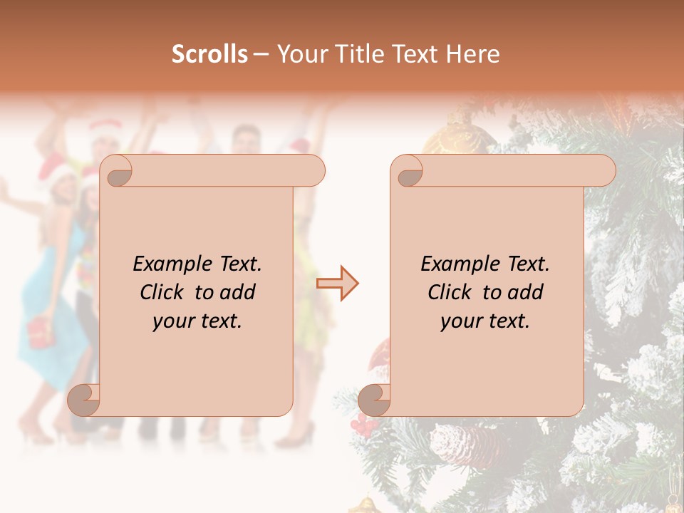 Tree Dance Smile PowerPoint Template