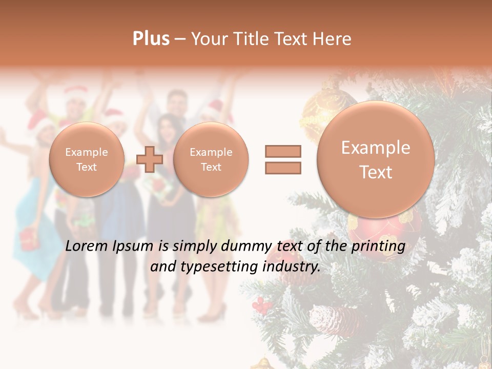 Tree Dance Smile PowerPoint Template