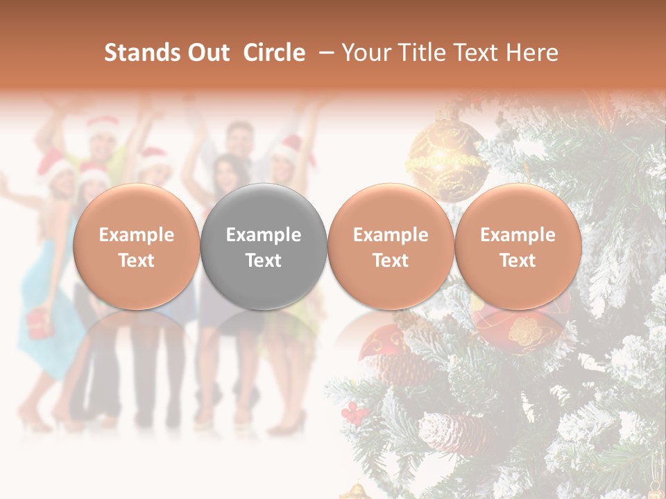 Tree Dance Smile PowerPoint Template