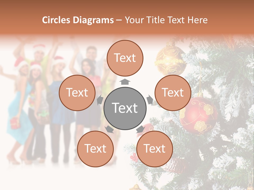 Tree Dance Smile PowerPoint Template