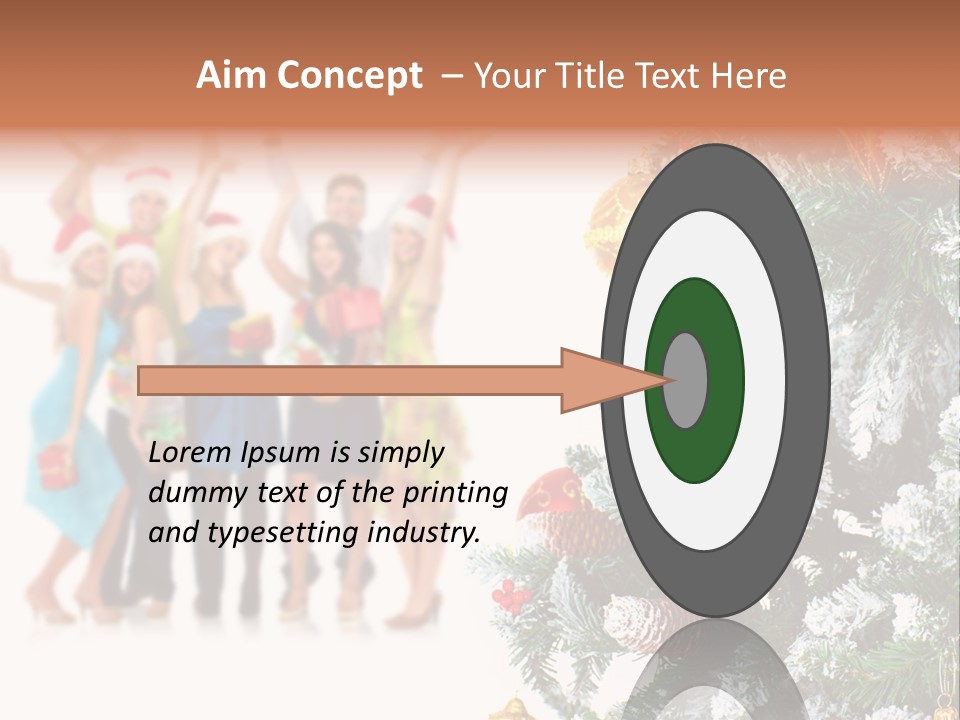 Tree Dance Smile PowerPoint Template