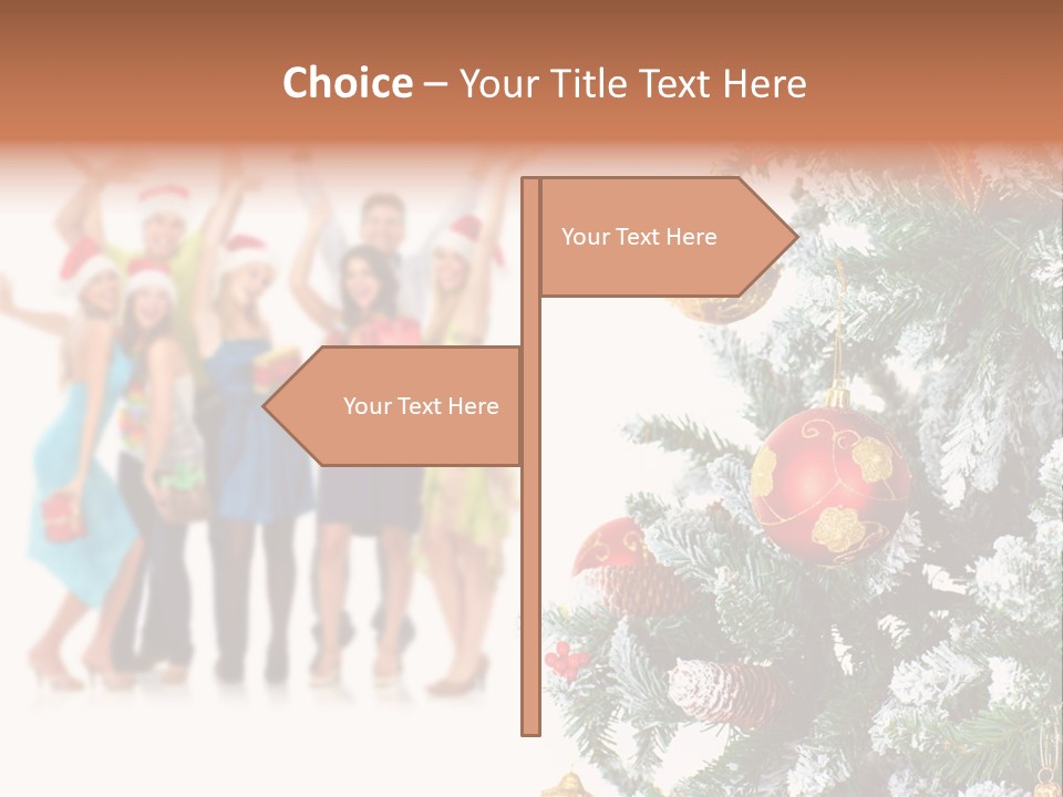 Tree Dance Smile PowerPoint Template