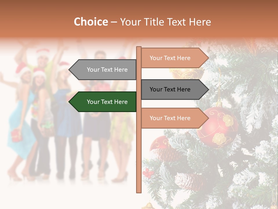 Tree Dance Smile PowerPoint Template