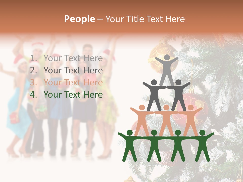 Tree Dance Smile PowerPoint Template