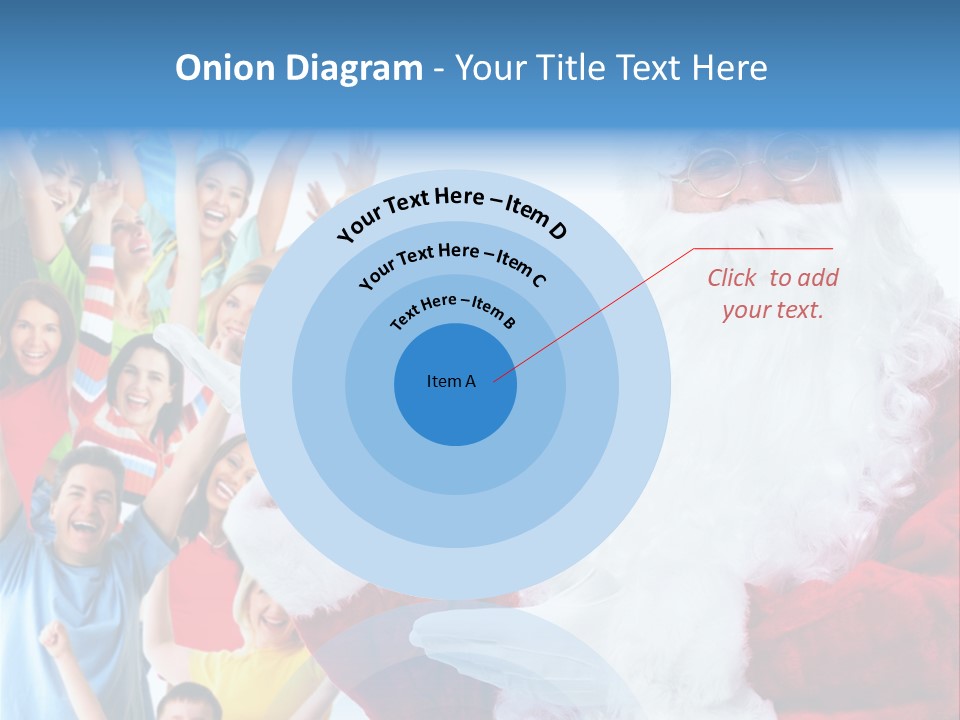 New Santa Person PowerPoint Template