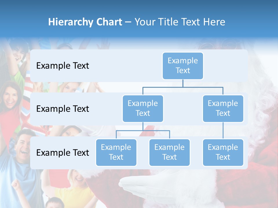 New Santa Person PowerPoint Template