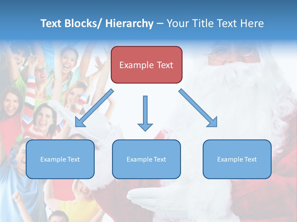 New Santa Person PowerPoint Template