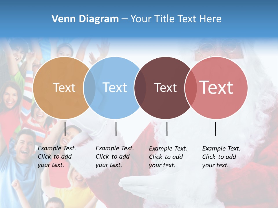 New Santa Person PowerPoint Template