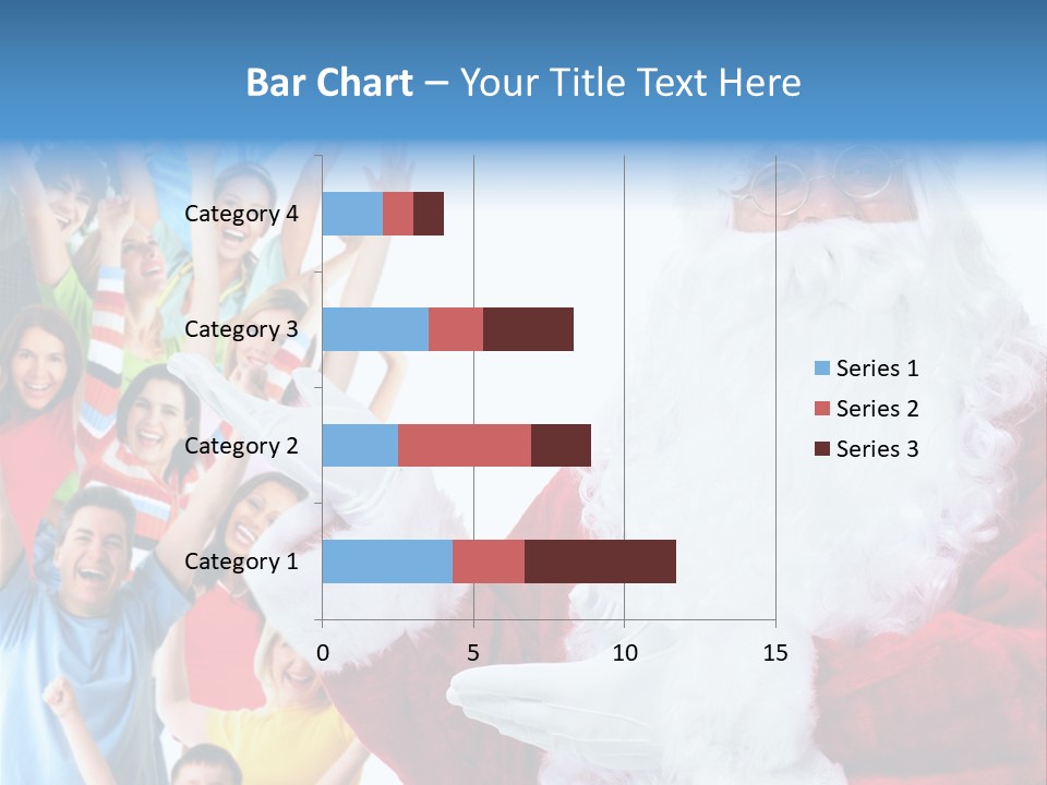 New Santa Person PowerPoint Template