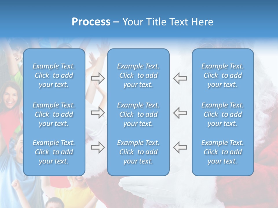 New Santa Person PowerPoint Template
