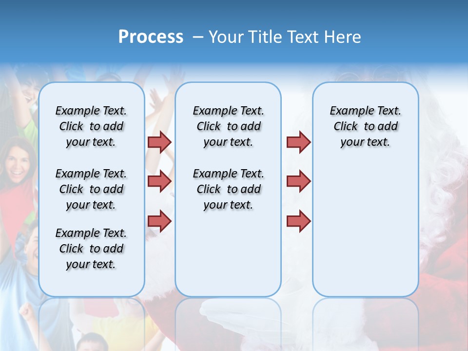 New Santa Person PowerPoint Template