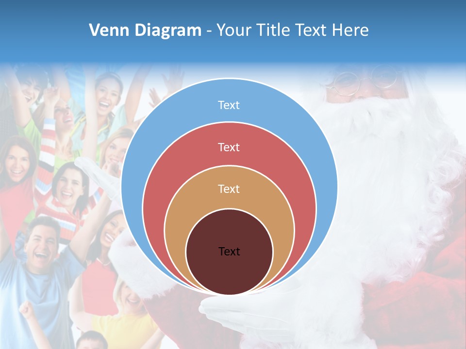 New Santa Person PowerPoint Template