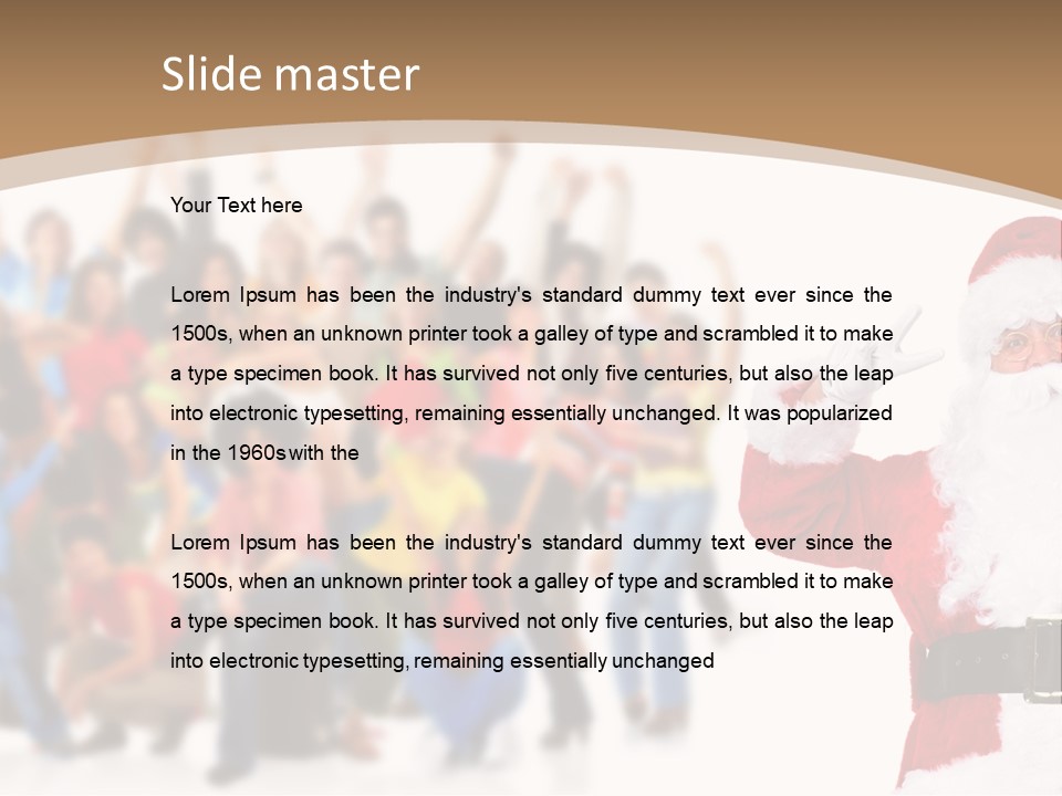 Isolated Group New PowerPoint Template