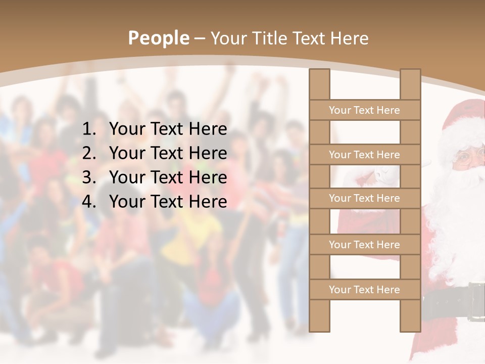Isolated Group New PowerPoint Template