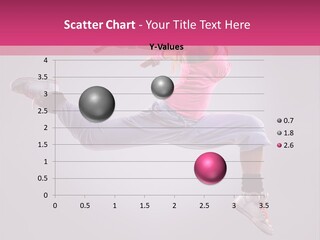 Young Aerobics Gymnastic PowerPoint Template