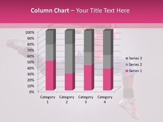 Young Aerobics Gymnastic PowerPoint Template