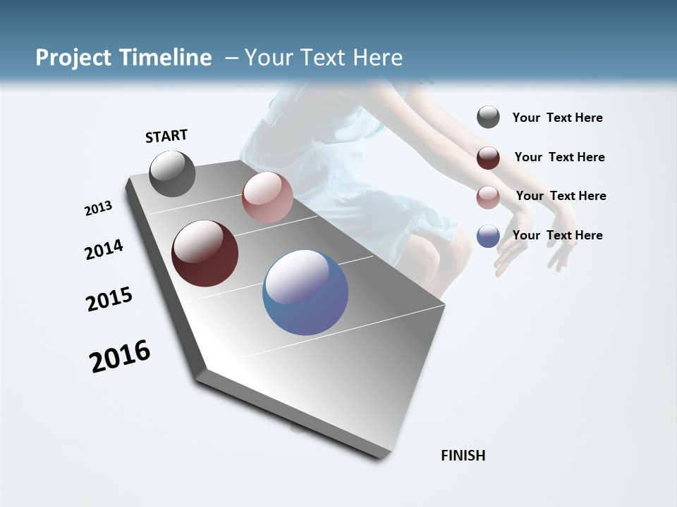 Teenager Cheerful Studio PowerPoint Template