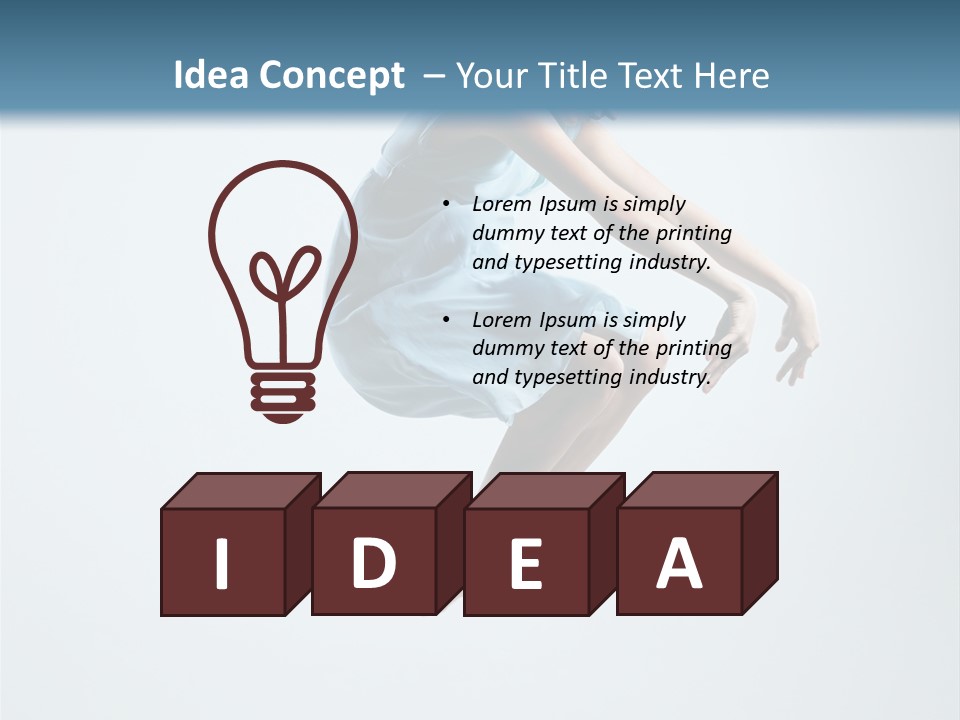 Teenager Cheerful Studio PowerPoint Template