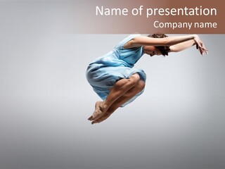 Hop Acrobat Motion PowerPoint Template