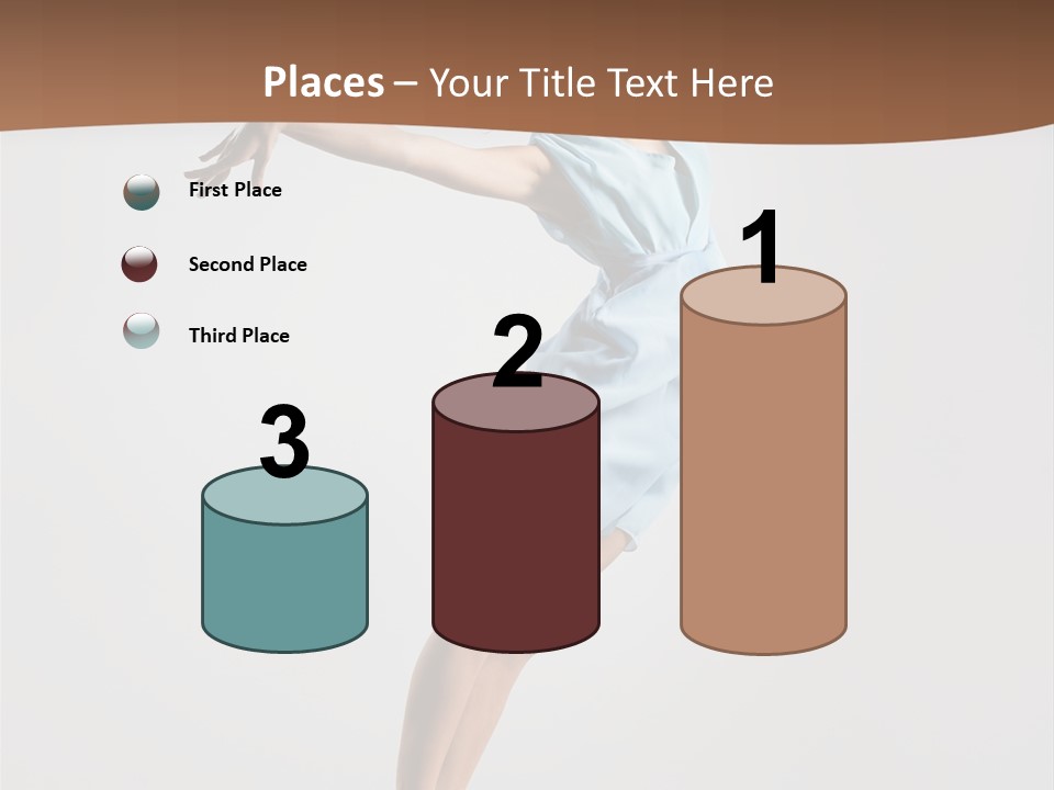 Stretching Gymnastic One PowerPoint Template