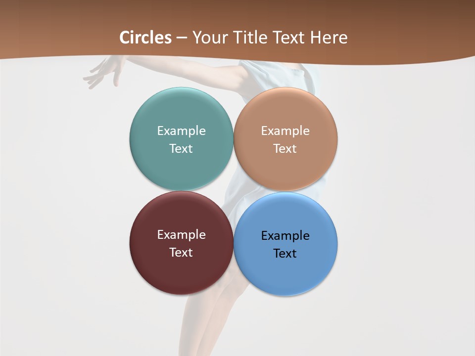 Stretching Gymnastic One PowerPoint Template