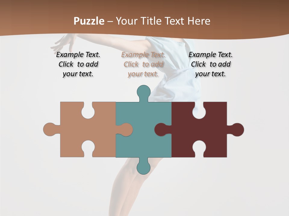 Stretching Gymnastic One PowerPoint Template