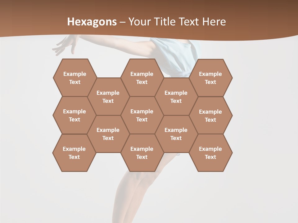 Stretching Gymnastic One PowerPoint Template