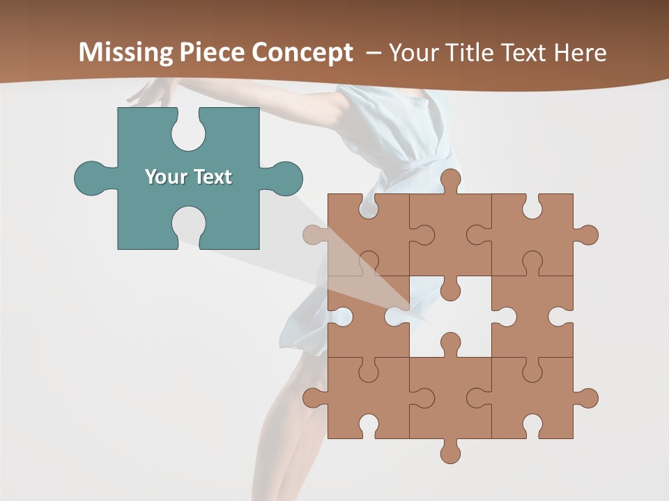 Stretching Gymnastic One PowerPoint Template