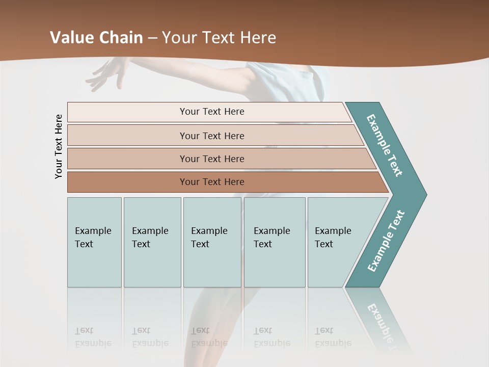 Stretching Gymnastic One PowerPoint Template