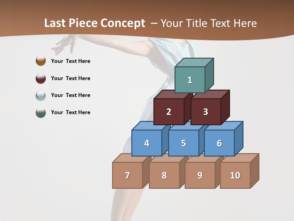 Stretching Gymnastic One PowerPoint Template