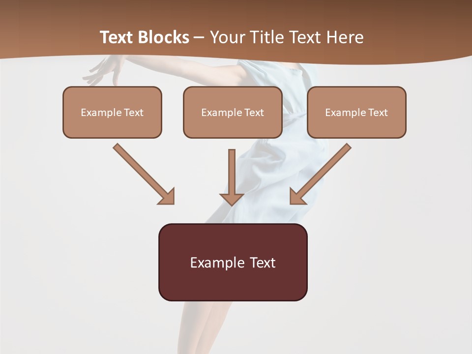 Stretching Gymnastic One PowerPoint Template