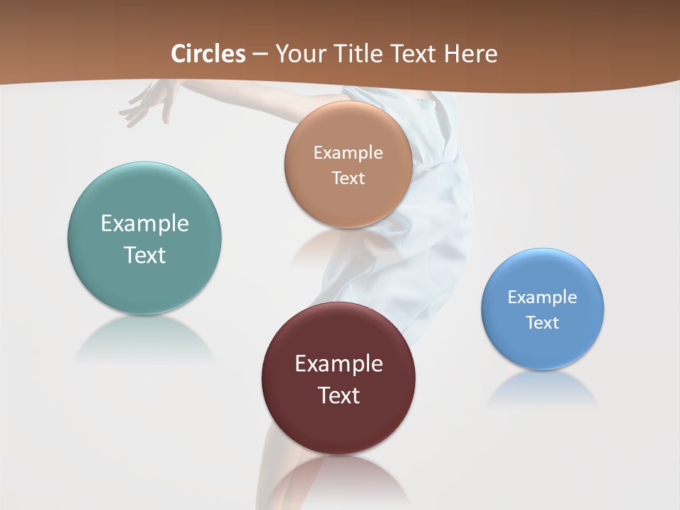 Stretching Gymnastic One PowerPoint Template