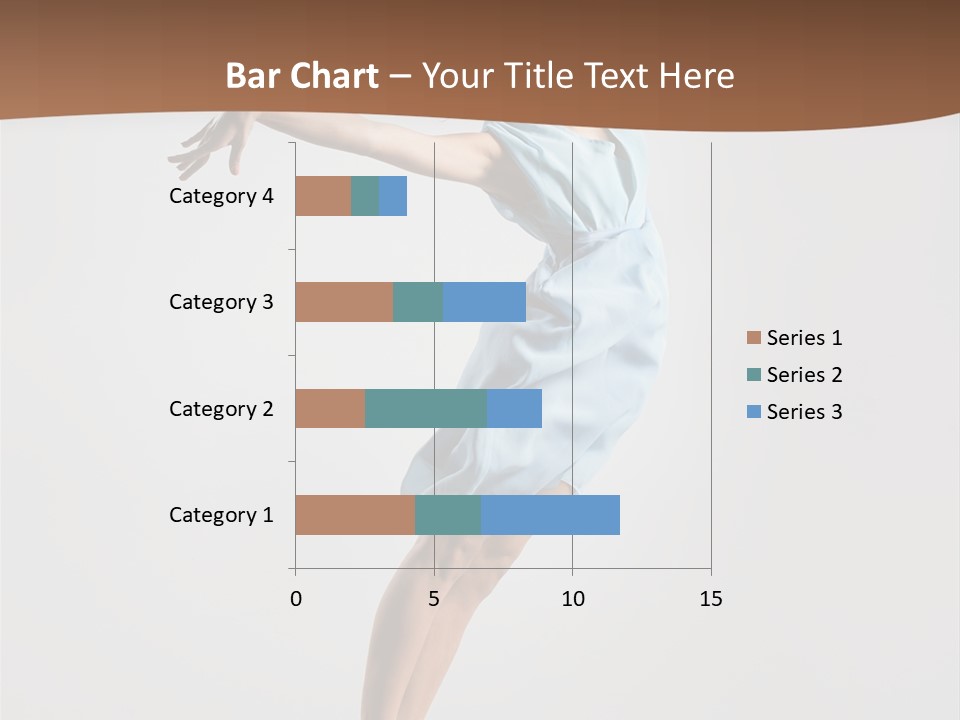 Stretching Gymnastic One PowerPoint Template