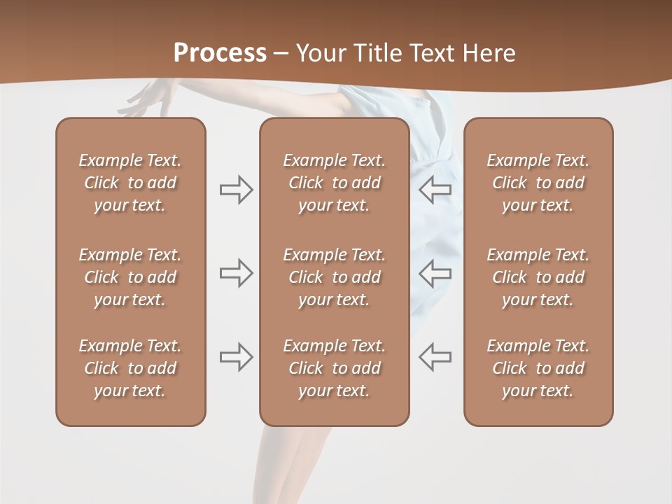Stretching Gymnastic One PowerPoint Template