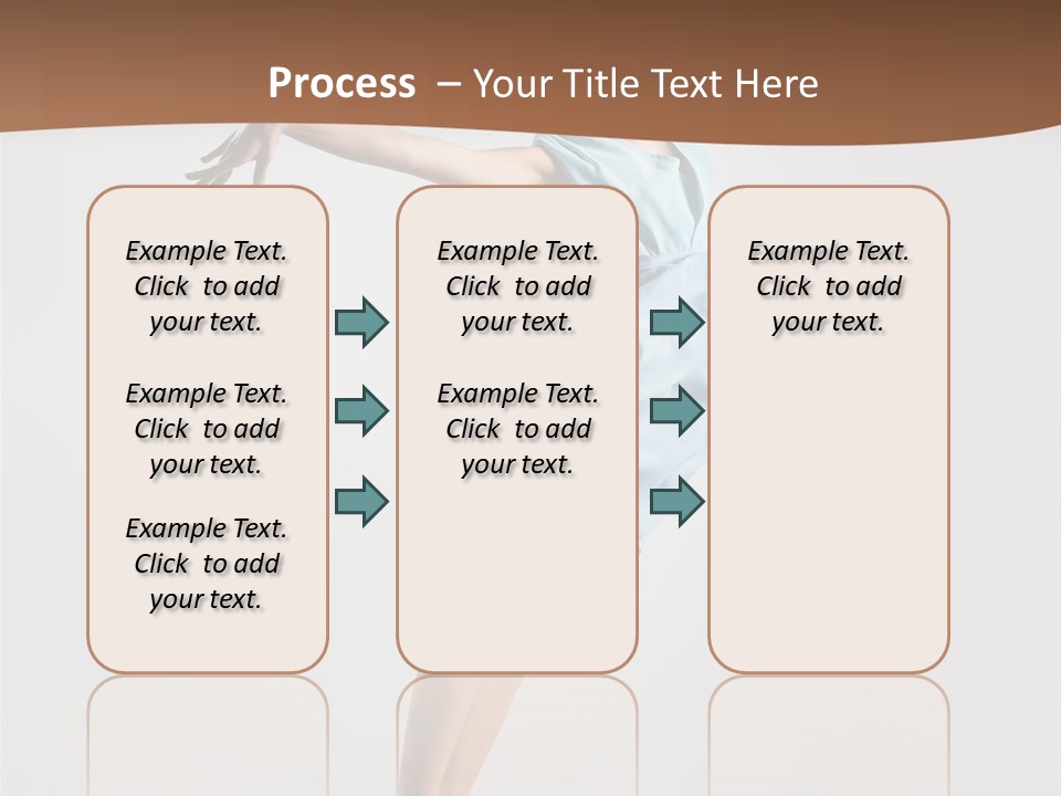 Stretching Gymnastic One PowerPoint Template