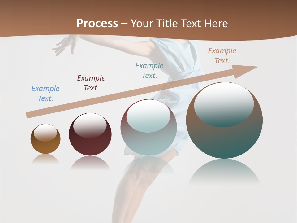 Stretching Gymnastic One PowerPoint Template