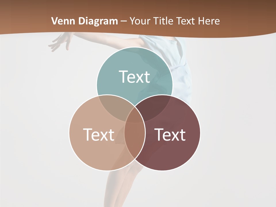 Stretching Gymnastic One PowerPoint Template