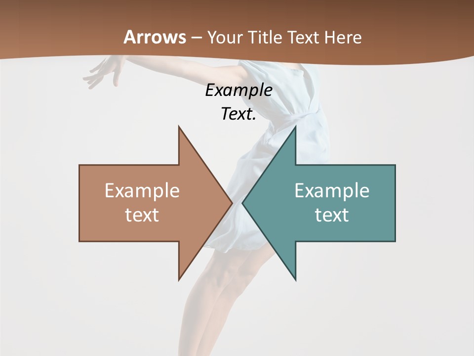 Stretching Gymnastic One PowerPoint Template